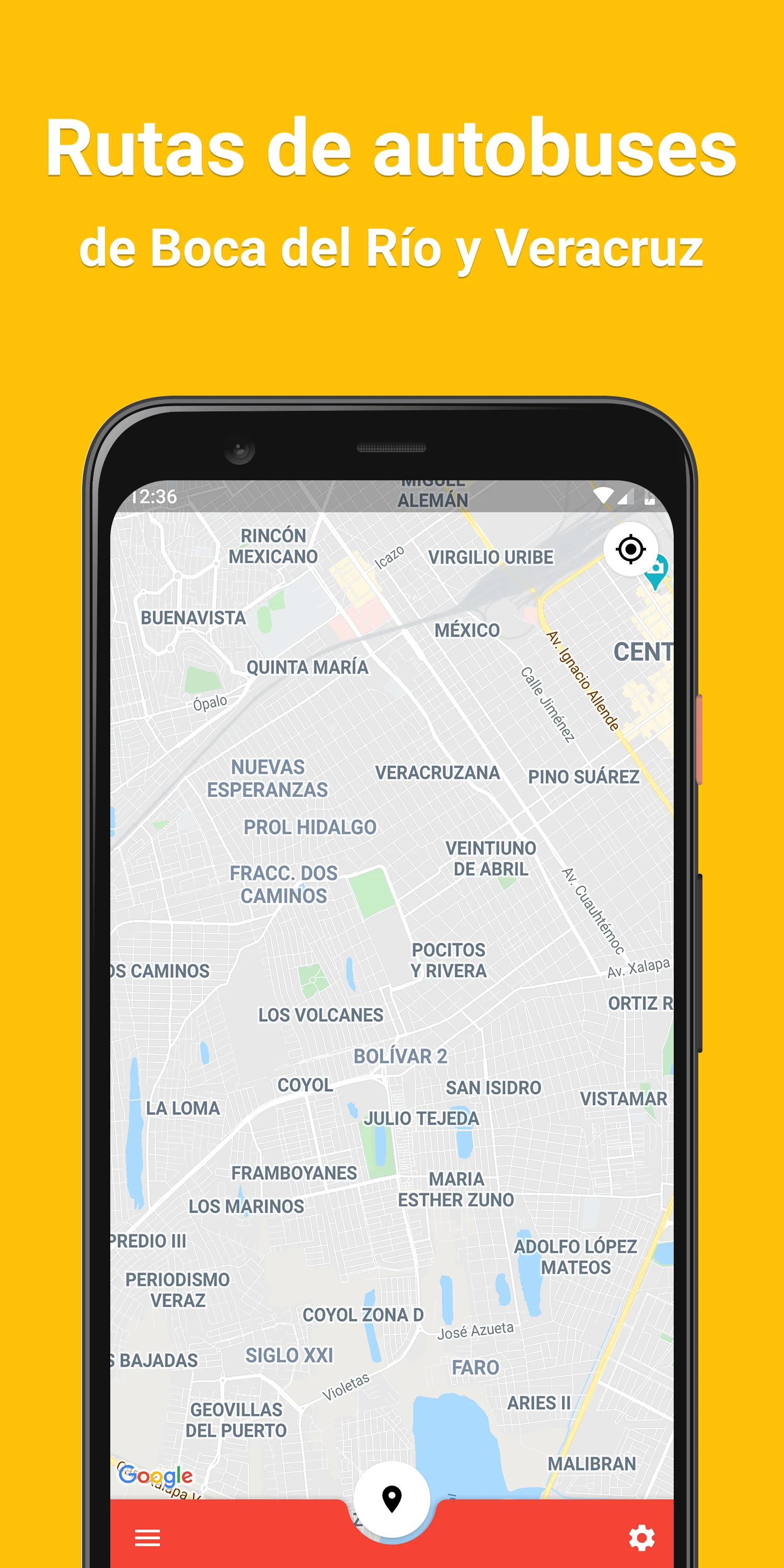 Rutas Veracruz screenshot