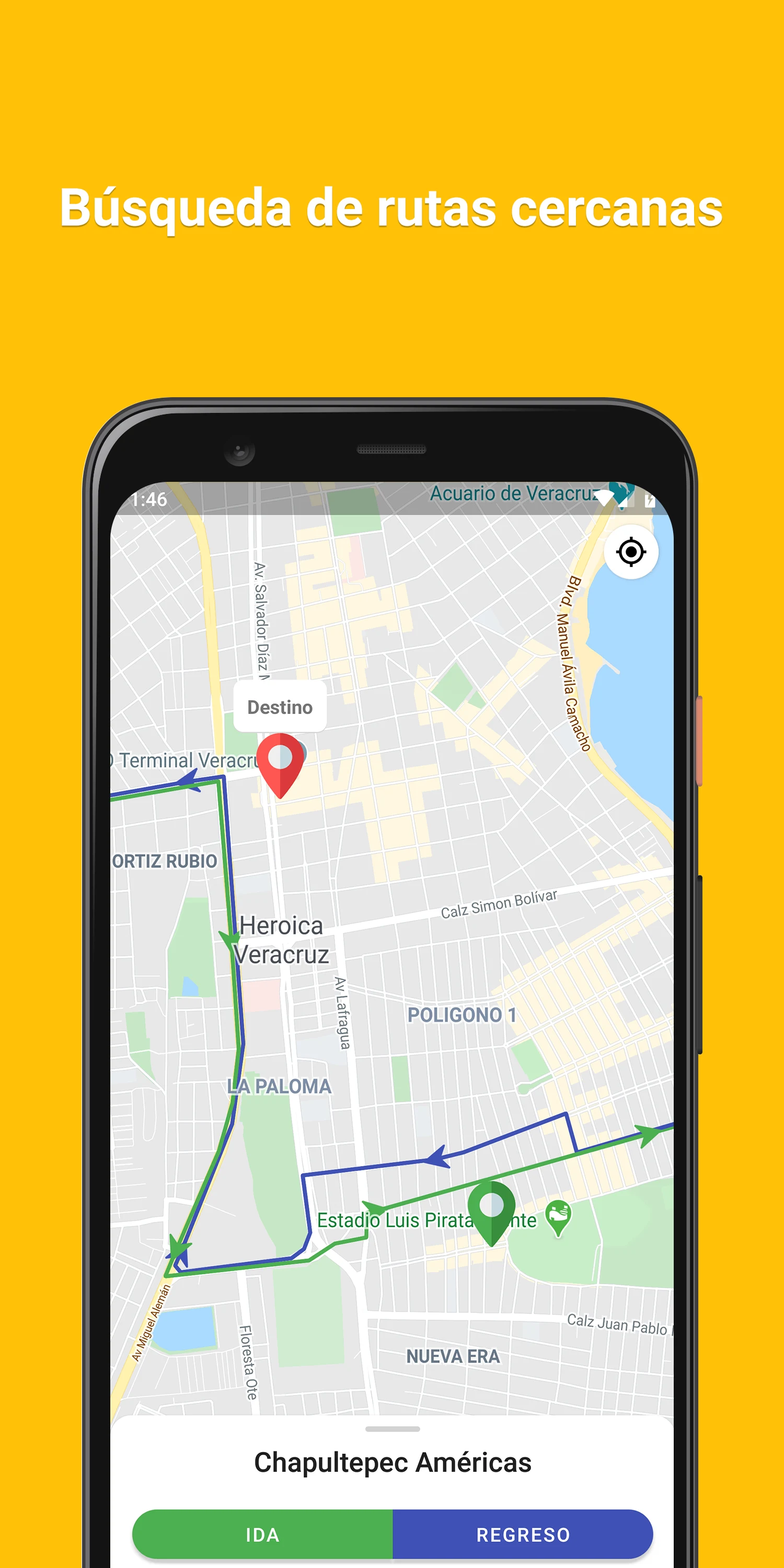 Rutas Veracruz screenshot